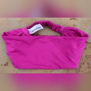 Calvin Klein Women's Accessories Headband Magenta